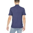 thumbnail image 3 of Stretch Is Comfort Men's Poly Spandex Short Sleeve Mock Neck | Adult Small- 5x, 3 of 6