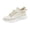 Beige, variant on Willtoo Women’s Knit Sock Sneakers, Quick Lace Toggle Closure Slip‑On Walking Shoes, Breathable Mesh Lightweight Athletic Shoes, Non‑Slip Casual Running Shoes