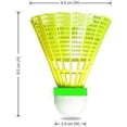 thumbnail image 1 of H.k. Sports Plastic Badminton Shuttlecock For Practice & Training | Green , Pack Of 5 , Exclusively Designed For Outdoor Playing, 1 of 3