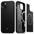 thumbnail image 1 of iPhone 13 Case Spigen Mag Armor MagFit w/ MagSafe Matte Black, 1 of 7