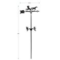 thumbnail image 3 of Klassen Bronze Country Doctor Garden Weathervanes, Black, 3 of 6