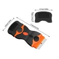 thumbnail image 2 of Scraper 2 In 1 Scraper Tool With 10PCS Metal And 10PCS Funtional Cleaning Scraper For Decals Stickers Labels Caulk, 2 of 4