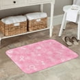thumbnail image 7 of Sikiie Breast Cancer Awareness Print Flannel Anti-slip Floor Mat 16x24in, Thickened Dustproof Entrance Door Mat Floor Mat for Kitchen, Bathroom, Laundry Room, 7 of 7