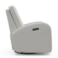 thumbnail image 6 of Storkcraft Santa Monica Infant Power Recliner Swivel Glider with USB, Steel Basketweave, 6 of 16