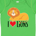 thumbnail image 4 of Inktastic I Love Lions Boys or Girls Baby Bodysuit, 4 of 5