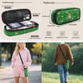 thumbnail image 7 of Yspwyqan Green Frog Banjo Kids Backpack Set 4Pcs with Lunch Box Pencil Case Water Bottle Bag, 17 Inch Multi-Pocket Lightweight Bags Fits 15.6 Laptop for Elementary Middle School, 7 of 7
