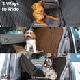 thumbnail image 5 of DGS Pet Products Dirty Dog 3-in-1 Car Seat Cover and Hammock Cool Grey 54" x 61" x 2", 5 of 6