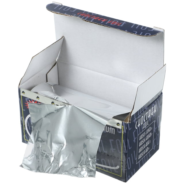 1 rollo de papel de aluminio para teñir el cabello, herramienta para permanentes y modelado en peluquería.