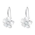 thumbnail image 2 of Miommo 925 Sterling Silver Perilla Flower Earrings for Women, Hypoallergenic Simple Floral Stud Earrings Jewelry Gift, 2 of 7