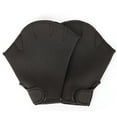 thumbnail image 1 of Aletas de natación tipo pato con guantes para buceo - Talla S en color negro, 1 of 6
