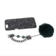 thumbnail image 4 of Glitter Bling Hard Muñequera Y De cabellero Para OPPO R11PLUS Negro, 4 of 7