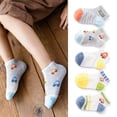 thumbnail image 3 of Odeerbi Rollback Toddler Girls Boys Socks Cozy Breathable Cute Summer Car Baby Non-slip Socks, 3 of 9