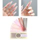 thumbnail image 5 of 300 piezas Punta de uñas postizas perfecl kit extensión de uñas color almendra color mixto, 5 of 8