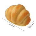 thumbnail image 2 of Happini Realistic Bread Toy Soft PU Material Stress Novelty Funny Foam For Kids Adults Home Playful Design Soft Rug Games for Girls Carpet Pacifier Months Keys for Talking Dogs Clean Sofa Game for 3, 2 of 3