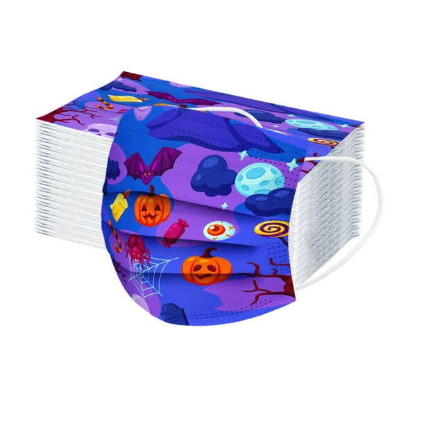 Chrildren's Fashion Halloween Disposable Mask Protective Breathable Mask