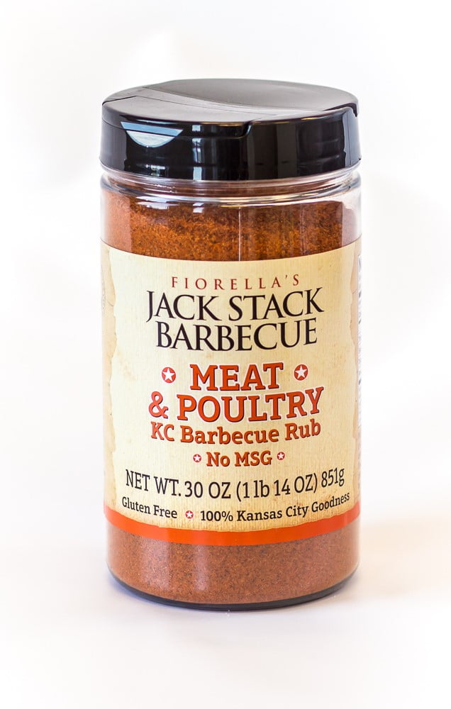 Fiorella's Jack Stack Barbecue Meat & Poultry KC Barbecue Rub, 30 Ounce