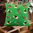 thumbnail image 5 of PEONAVET Christmas Pillow Christmas Throw Pillows Peppermint Pillows Red and White Christmas Decorations Cute Plush Pillow Christmas Decorative Cushion Cover, 5 of 5