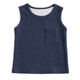 thumbnail image 3 of MEZZALL T-Shirts Boys Tank Tops Sleeveless Crew Neck Undershirts Kids Basic Tank T Shirts With Pockets Casual Athletic Tee Birthday Dailywear, 3 of 5