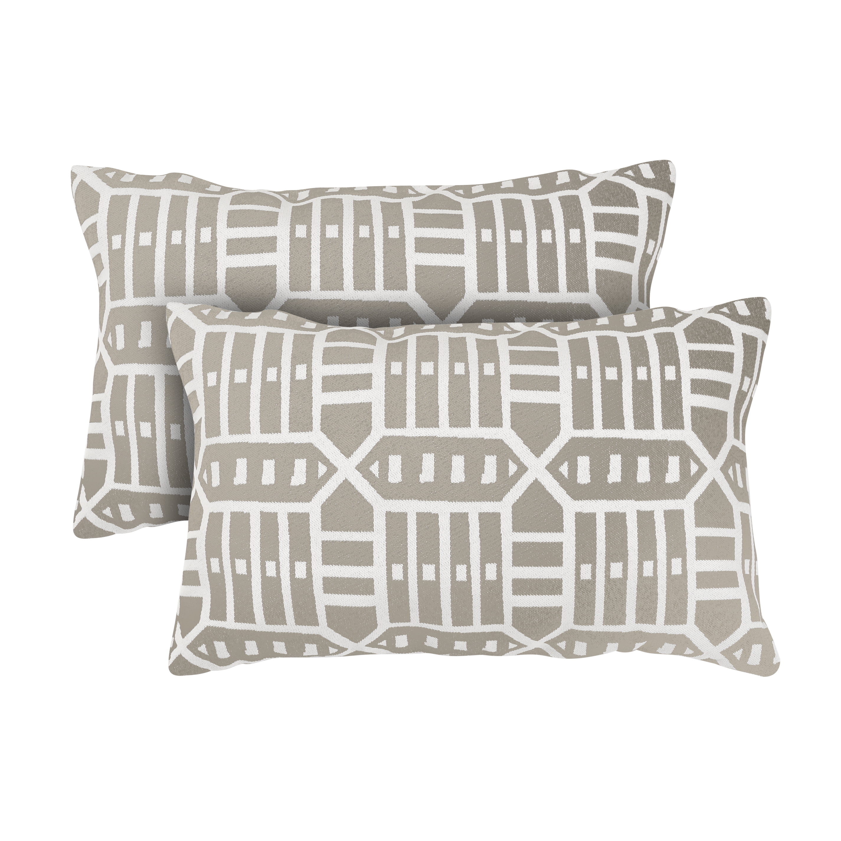 18 by 18-Inch Gray Be-You-tiful Home Basic Pillow