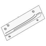 Genuine OE Mazda Rocker Molding - NE51-51-P50D-87