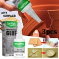 3PC Welding High Strength Oily Glue Super For Resin Ceramic Glue Glass Metal Strong Glue for