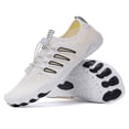 thumbnail image 3 of Aqua Shoes Zapatos de escalada transpirables resistentes al desgaste para mujeres (negro blanco43), 3 of 8