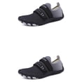 thumbnail image 3 of Jumpingount Zapatos de agua transpirables para caminar en la playa, zapatillas de deporte portátiles para ponerse en cuclillas, zapatillas Negro talla 39 2piezas, 3 of 6