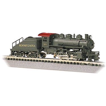 Bachmann HO Scale PRR #5159 Postwar Train Car - Red & Yellow Round Window Door Tuscan Design
