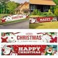 thumbnail image 4 of COSTYLE 6ft Large Merry Christmas Happy New Year Banner Sign Xmas Outdoor Garden Yard Decoration, 4 of 4