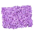 thumbnail image 4 of Panel de flores perfecl decoración de pared flores Artificiales fondo Floral púrpura, 4 of 6