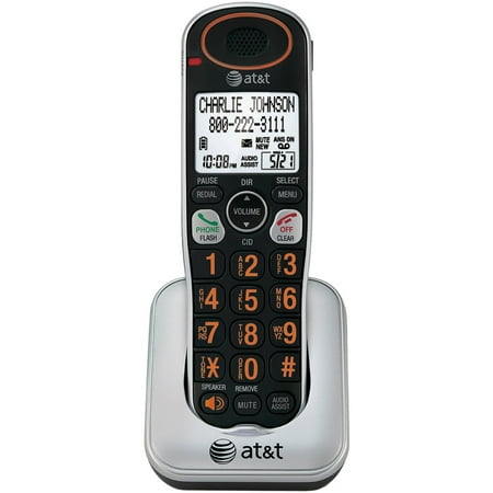 AT&T TL30100 Handset / Charger Large Backlit LCD Display Eco-Friendly Phone
