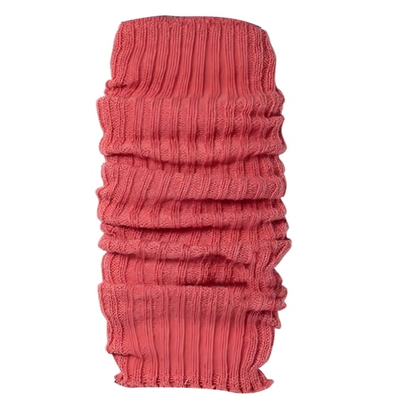 TELOLY Women'S Solid Color Foot Warmers Party Thick Leg Warmers Colored Fluorescent Wool Knitted Socks Leg Warmers Girls Women Juniors Neon Leg Warmers Leg Warmers 12-18 Months Leg Warmers for Women