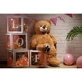 thumbnail image 2 of Oso de peluche gigante de peluche HollyHome de 90 cm con huellas, 2 of 9