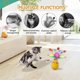 thumbnail image 4 of Vaso de juguete de Pascua para gatos | Juguete interactivo para mascotas | Plástico multicolor | Diseño estable y antivuelco | Estimula el instinto de caza | Tamaño compacto de 18 cm | Decoraci, 4 of 5