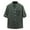 Army Green, variant on Aursykel 5XL Men's Big and Tall Shirt Casual Short Sleeve Shirts for Men Solid Color Button Down Tops with Pockets