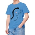 thumbnail image 2 of MEZZALL T-Shirts d'Été pour Enfants Col Rond Imprimé Dinosaure Manches Courtes T-Shirts 8-9 Ans Tenue de Bébé Décontractée, 2 of 3