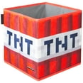 thumbnail image 5 of Minecraft: Fabric Storage Boxes: 2pc - TNT & Grass Block - 10" Collapsible Square Cubes, Toys-Games-Clothes Organization, Game Theme Decor, Licensed, 5 of 6