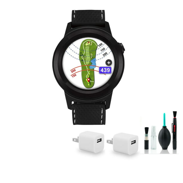Golf Buddy Aim W11 Golf GPS Watch, Touchscreen, Preloaded with 40,000  Worldwide Courses, Easy-to-use Golf Watches Bundle with USB Adapeters