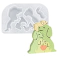 thumbnail image 2 of Silica Gel Candle Mould For Aromatherapy Crafting With Soft Demoulding And Clear Texture, 2 of 2