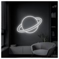 thumbnail image 2 of Letrero De Neón Planeta Con Diseño Minimalista, Ideal Para Decoración Paredes Del Hogar, Brillo Ajustable, 38cm, 2 of 3