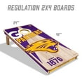 thumbnail image 5 of YouTheFan NCAA Northern Iowa Panthers 2' x 4' Cornhole Game, 5 of 6