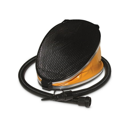 portable deluxe bellows foot pump for pool and spa