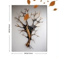 thumbnail image 3 of Abstract Black Gold Tree Canvas Print, Decor for Living Room, Office, Entryway, Home Accent, 3 of 8