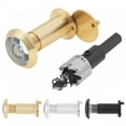 thumbnail image 5 of 0.63inch 200 Degree Door Viewer Peephole Drill Bit Set for 1.33inch to 2.3inch Door Thickness Home / Office / Hotel with Rotating Privacy Cover, HD Optical Glass Lens Security Peek Peep Holes, 5 of 12