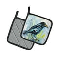 thumbnail image 2 of Burnt Corn Crow Pair of Pot Holders 7.5 in x 7.5 in, 2 of 5