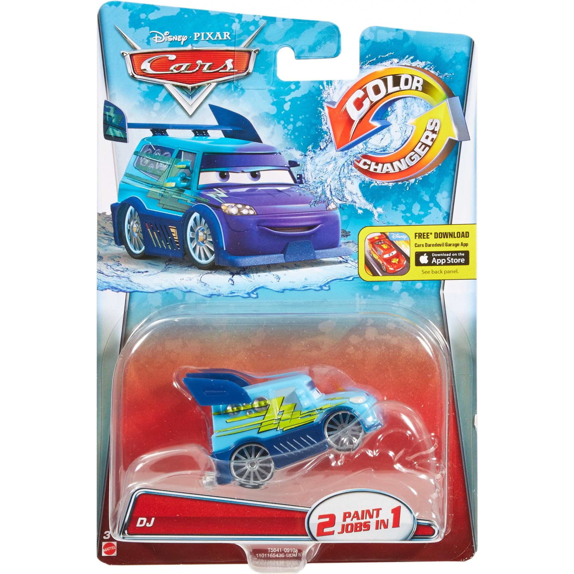 Disney Pixar Cars Color Changers Dj Vehicle Walmart Com Walmart Com