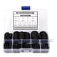 thumbnail image 1 of Negro Nylon Washer-480Pcs Negro Nylon Washer Junta Kit de combinación de montaje plano M2-M10 Suministros de hardware, 1 of 14