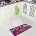 thumbnail image 2 of SKYSONIC Cute Halloween Witch Vampire Kitchen Rugs 39×20 in,Non Slip Washable Cushioned Carpets Polyester AntiFatigue Comfort Porch Floor Mat Doormat Halloween Decoration, 2 of 7