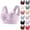 07# Light Purple, variant on Lace Wireless Bras for Women Wide Strap Push Up Support Lift Everyday Breathable Side Thin Anti Armpit Fat Lingerie White 36