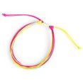 thumbnail image 1 of tredstone Tressé Bracelet Réglable Chic Multicolore Esthétique Bijoux Cordon Main Corde Femmes Accessoires pour les Adolescentes Violet + Jaune, 1 of 9